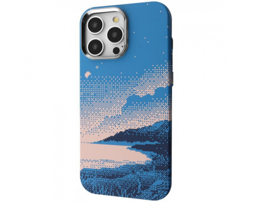 Чохол Proove для Pixel Case with Magnetic Ring iPhone 15 Pro Blue River (PCPXIP15P0C3)