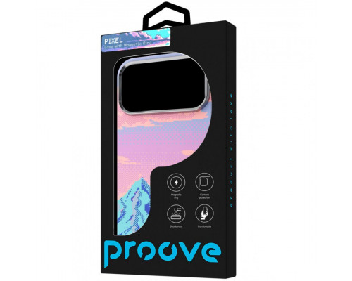 Чохол Proove для Pixel Case with Magnetic Ring iPhone 17 Pro/18 Pro Blue River (PCPXIP17P0C3)