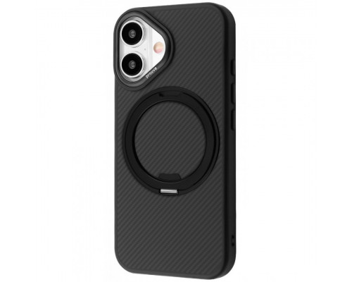 Чохол Proove Reinforce Case with Magnetic Ring для iPhone 16 Black (PCREIP160002)