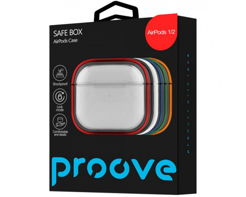 Чохол Proove Safe Box Case для AirPods 1/2 Black (PCSBAR120002)
