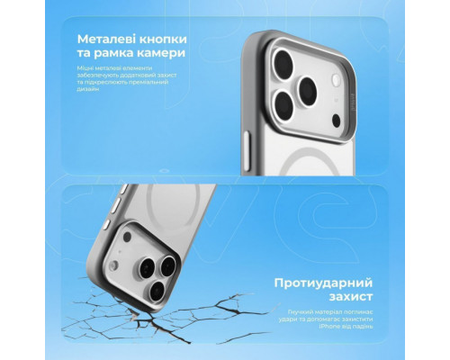 Чохол Proove Sapphire Case with Magnetic Ring для iPhone 16 Black Titanium (PCSAIP160036)