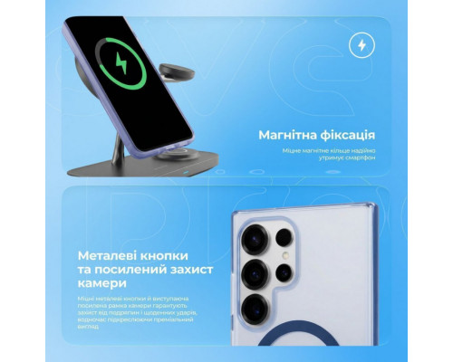 Чохол Proove Shadow Star Case with Magnetic Ring для Samsung Galaxy S26 Ultra Blue (PCSSSGSU2612)