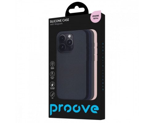 Чохол Proove Silicone Case with Magnetic Ring для iPhone 15 Pro Cypress (PCSMIP15P023)