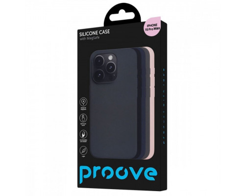 Чохол Proove Silicone Case with Magnetic Ring для iPhone 15 Pro Max Cypress (PCSMIP15PM23)