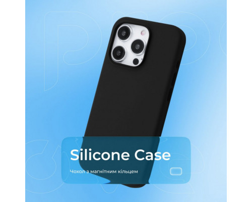 Чохол Proove Silicone Case with Magnetic Ring для iPhone 15 Pro Max Cypress (PCSMIP15PM23)