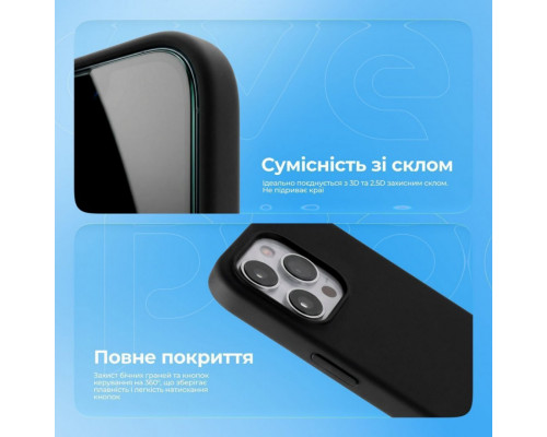 Чохол Proove Silicone Case with Magnetic Ring для iPhone 15 Pro Max Cypress (PCSMIP15PM23)