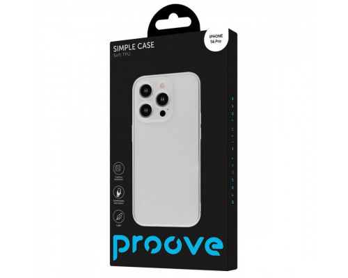Чохол Proove Simple Case для iPhone 14 Pro Transparent (PCSCIP14P001)