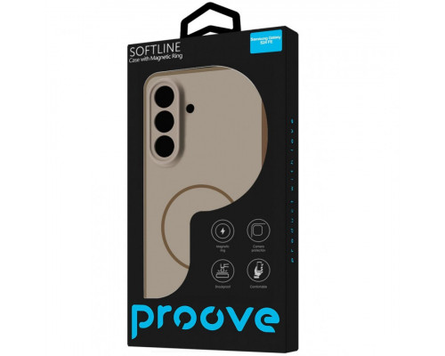 Чохол Proove Softline Case with Magnetic Ring для Samsung Galaxy S24 FE Silver (PCLCSGSF2429)