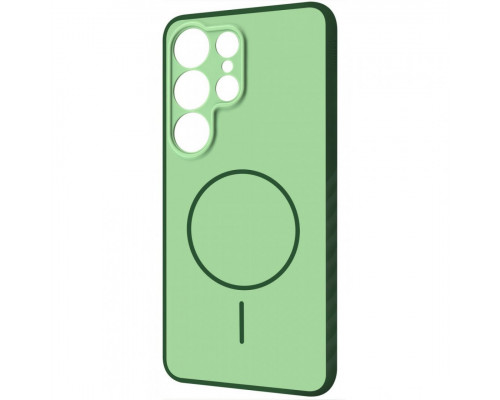 Чохол Proove Softline Case with Magnetic Ring для Samsung Galaxy S25 Ultra Green (PCLCSGSU256)