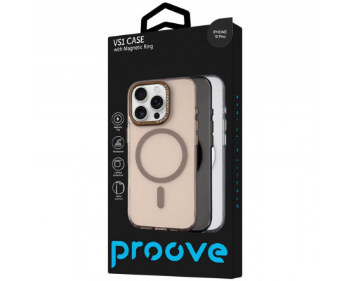 Чохол Proove VS1 Case with Magnetic Ring для iPhone 15 Pro Black (PCVSIP15P002)