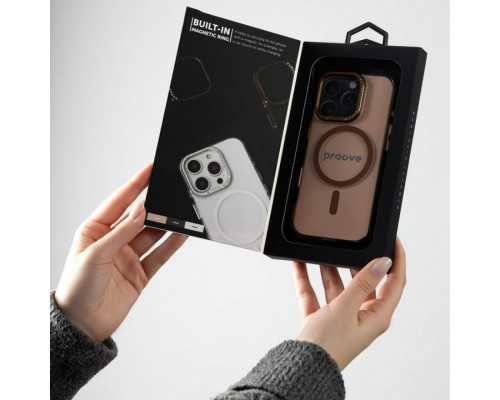 Чохол Proove VS1 Case with Magnetic Ring для iPhone 15 Pro Max Black (PCVSIP15PM02)