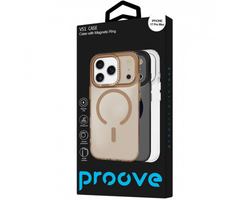 Чохол Proove VS1 Case with Magnetic Ring для iPhone 17 Pro Max/18 Pro Max Black (PCVSIP17PM02)