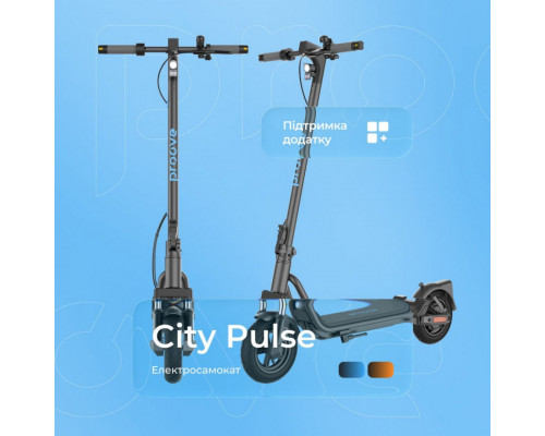Електросамокат Proove Model City Pulse 350W (чорно-помаранчевий) (CTPL35030102)