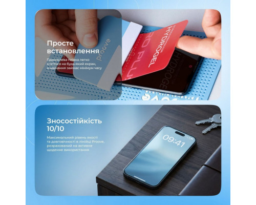 Захисна гідрогелева плівка Proove Hydrogel Screen Protection PRO PLUS Matte (GGPP22001150)