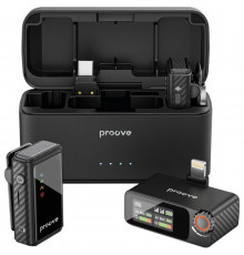 Бездротовий петличний мікрофон Proove Forum Pro Black (PFWM00000201)