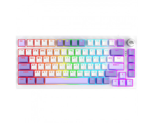 Бездротова клавіатура Proove Gaming Coupe (Ukraine Layout) White/Purple (WKCP00022404)