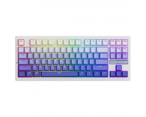 Бездротова клавіатура Proove Gaming Rampage (Ukraine Layout) Gradient Purple/White (WKRM00022419)