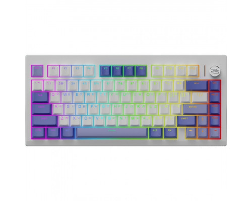 Бездротова клавіатура Proove Gaming Raster (Ukraine Layout) White/Purple (WKRS00022417)
