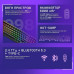 Бездротова клавіатура Proove Gaming Slicker Pro (Ukraine Layout) White/Purple (WKSLP0022417)