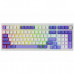Бездротова клавіатура Proove Gaming Slicker Special Edition (Ukraine Layout) White/Purple (WKSLSE022416)