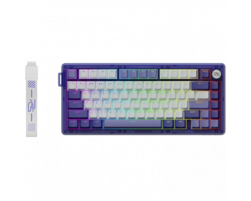 Бездротова клавіатура Proove Gaming T-Racer (Ukraine Layout) Purple/White (WKTR00022417)