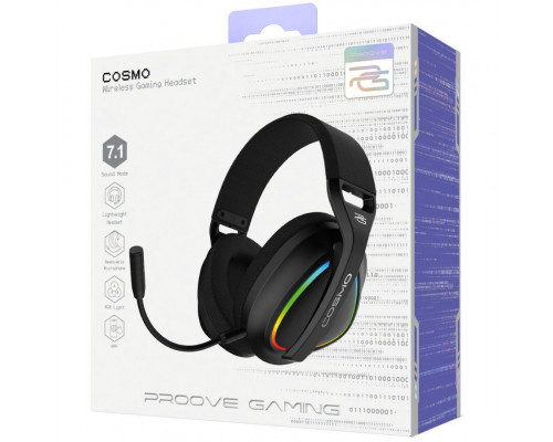 Бездротова ігрова гарнітура Proove Gaming Cosmo (APP) White/Purple (WHCS00020017)