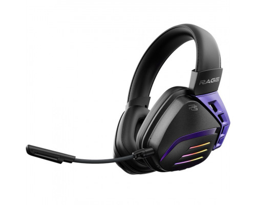 Бездротова ігрова гарнітура Proove Gaming Rage (APP) Black/Purple (WHRG00020001)