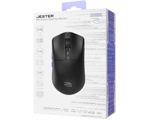 Бездротова ігрова миша Proove Gaming Jester 8K Black (WMJS00022001)