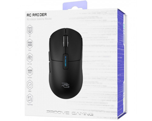 Бездротова ігрова миша Proove Gaming RC Raider 8K Black (WMRR00122001)