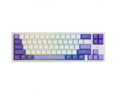 Дротова магнітна клавіатура Proove Gaming Aress (Ukraine Layout) White/Purple (MKAR00022417)