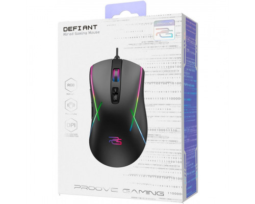 Дротова ігрова миша Proove Gaming Defiant White (CMDE00000101)