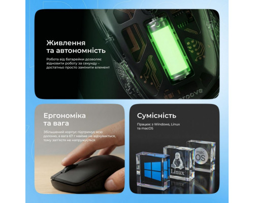 Бездротова миша Proove Sweeper White (WMSW00011002)