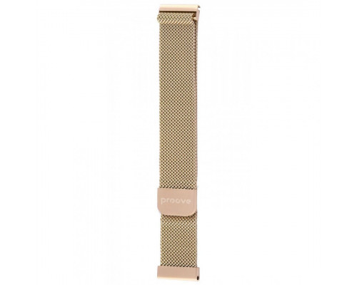 Ремінець Proove Metal Loop 20 mm Gold (WBMLUW20MM30)