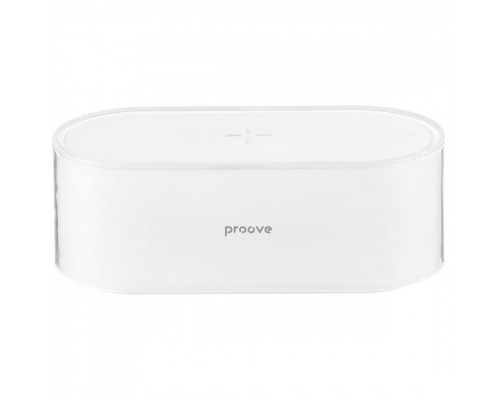 Нічник з бездротовою зарядкою Proove Glow 1200mAh White (PLPG00102002)
