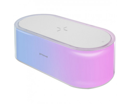 Нічник з бездротовою зарядкою Proove Glow 1200mAh White (PLPG00102002)