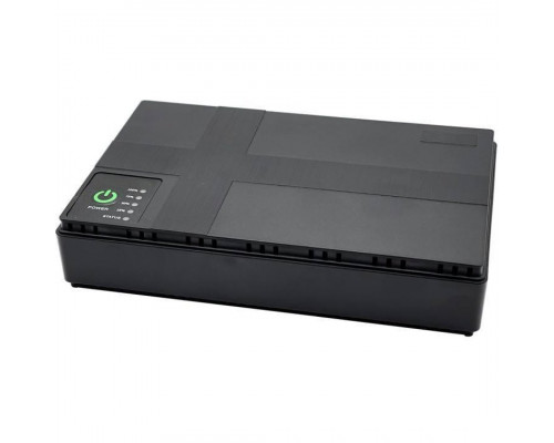 Джерело безперебійного живлення UPS DC1018P 10400mAh, USB/ DC: 9V/12V Black