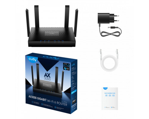 Маршрутизатор Cudy WR3000 AX3000 Gigabit Wi-Fi 6 Mesh Router