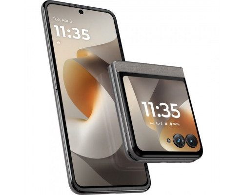 Смартфон Moto Razr 70 8/256GB Hematite Stone Grey (PBB60052UA)