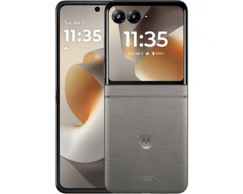 Смартфон Moto Razr 70 8/256GB Hematite Stone Grey (PBB60052UA)