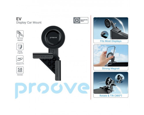 Автомобильный держатель Proove EV Display Car Mount Black (CHEV00000001)