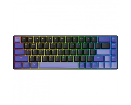 Дротова магнітна клавіатура Proove Gaming Cyrex (Ukraine Layout) Black/Purple (MKCR00022416)