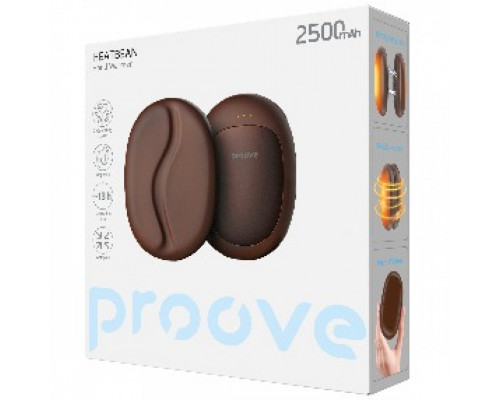 Грілка для рук Proove HeatBean Brown (HWHB00002010)