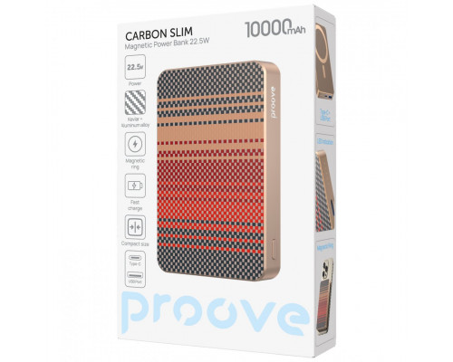 Павербанк Proove Carbon Slim 22.5W 10000mAh Glowrise (PBCS22110052)