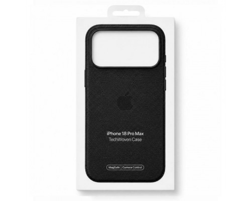 Чохол TechWoven для iPhone 18 Pro Max Black