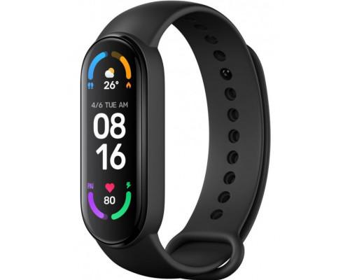 Фитнес-браслет Xiaomi Mi Smart Band 6 Black (BHR4951GL)