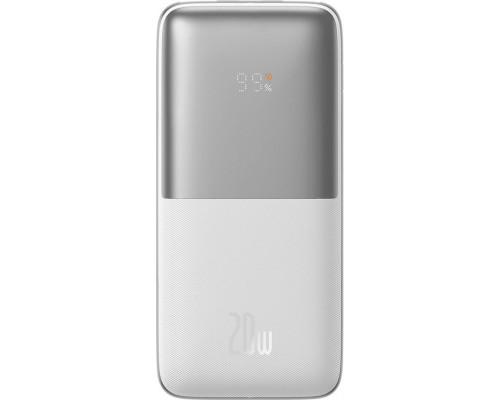 Зовнішній акумулятор Power Bank Baseus Bipow Pro 10000mAh 20W Display White (PPBD040102)