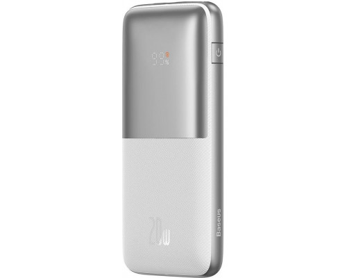 Зовнішній акумулятор Power Bank Baseus Bipow Pro 10000mAh 20W Display White (PPBD040102)