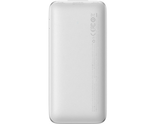 Зовнішній акумулятор Power Bank Baseus Bipow Pro 10000mAh 20W Display White (PPBD040102)