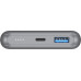 Зовнішній акумулятор Power Bank Energizer QE10007PQ-10000mAh Qi wireless Type-C PD (G)