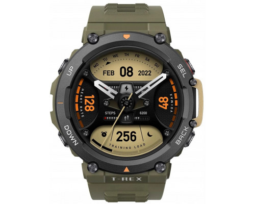 Смарт-часы Amazfit T-Rex 2 Wild Green